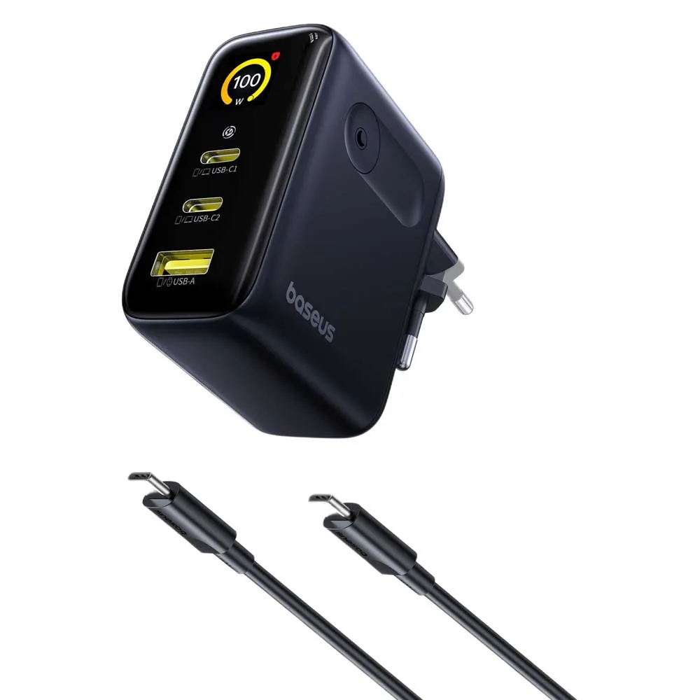 Baseus PicoGo AE11 100W USB-A and USB-C wall charger