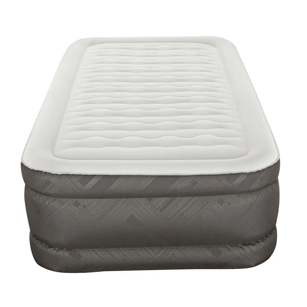 Bestway Fortech Tough Guard Twin Wave-Beam Reinforced individual air bed with built-in pump