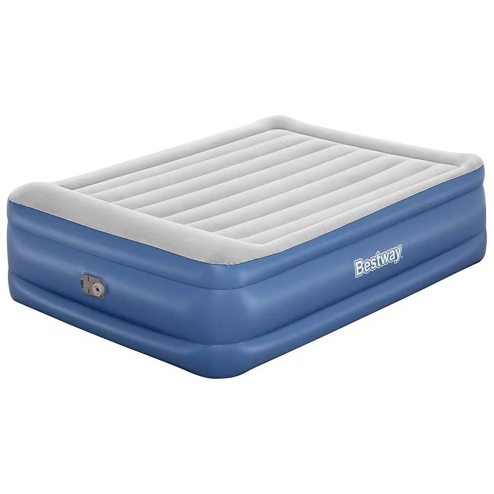 Bestway Tritech Queen Reinforced double air bed with built-in pump
