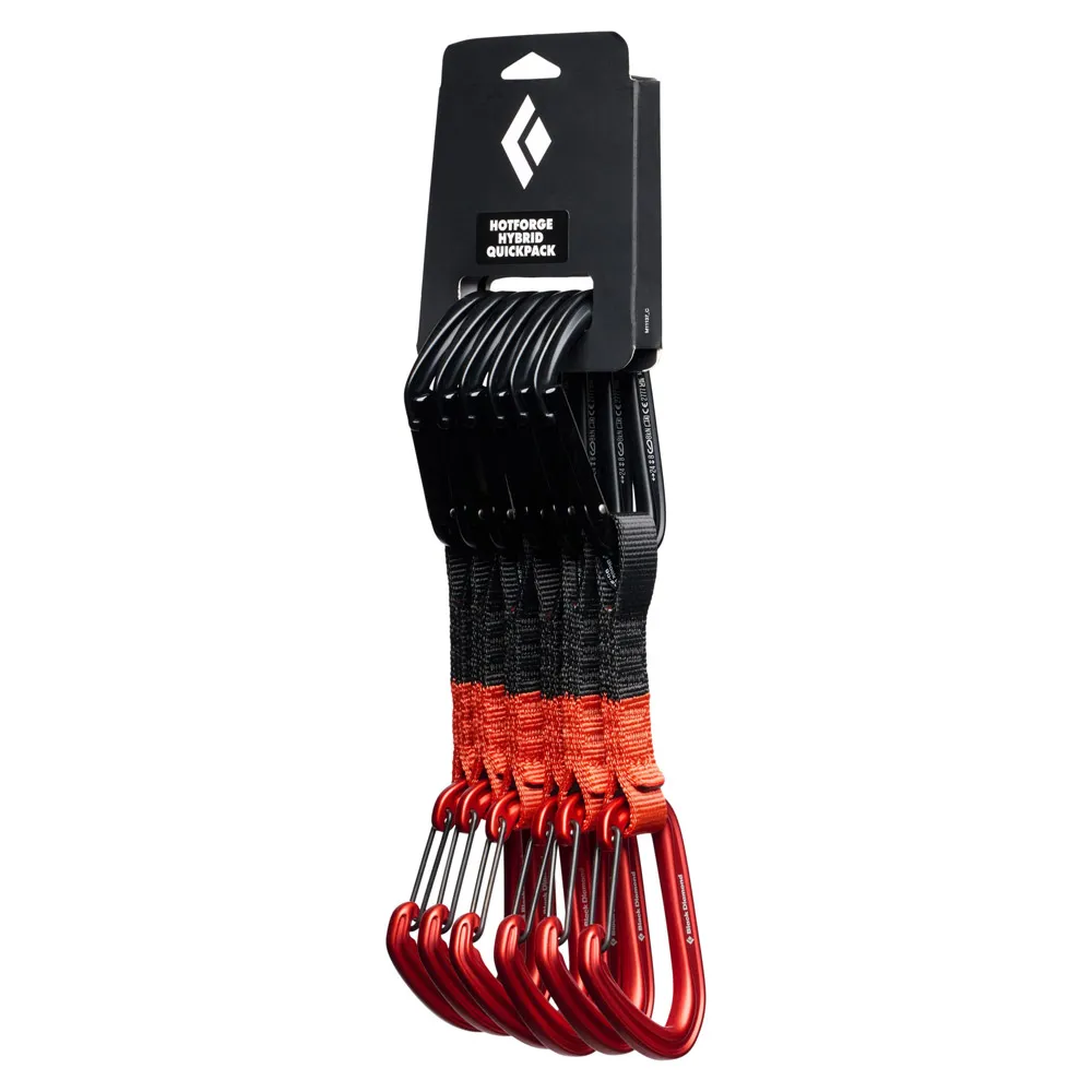 Black Diamond Hotforge Hybrid 12 cm quickdraw 6 units