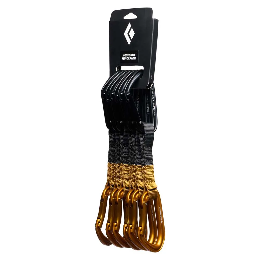 Black Diamond Hotforge Quickpack 12 cm quickdraw 6 units