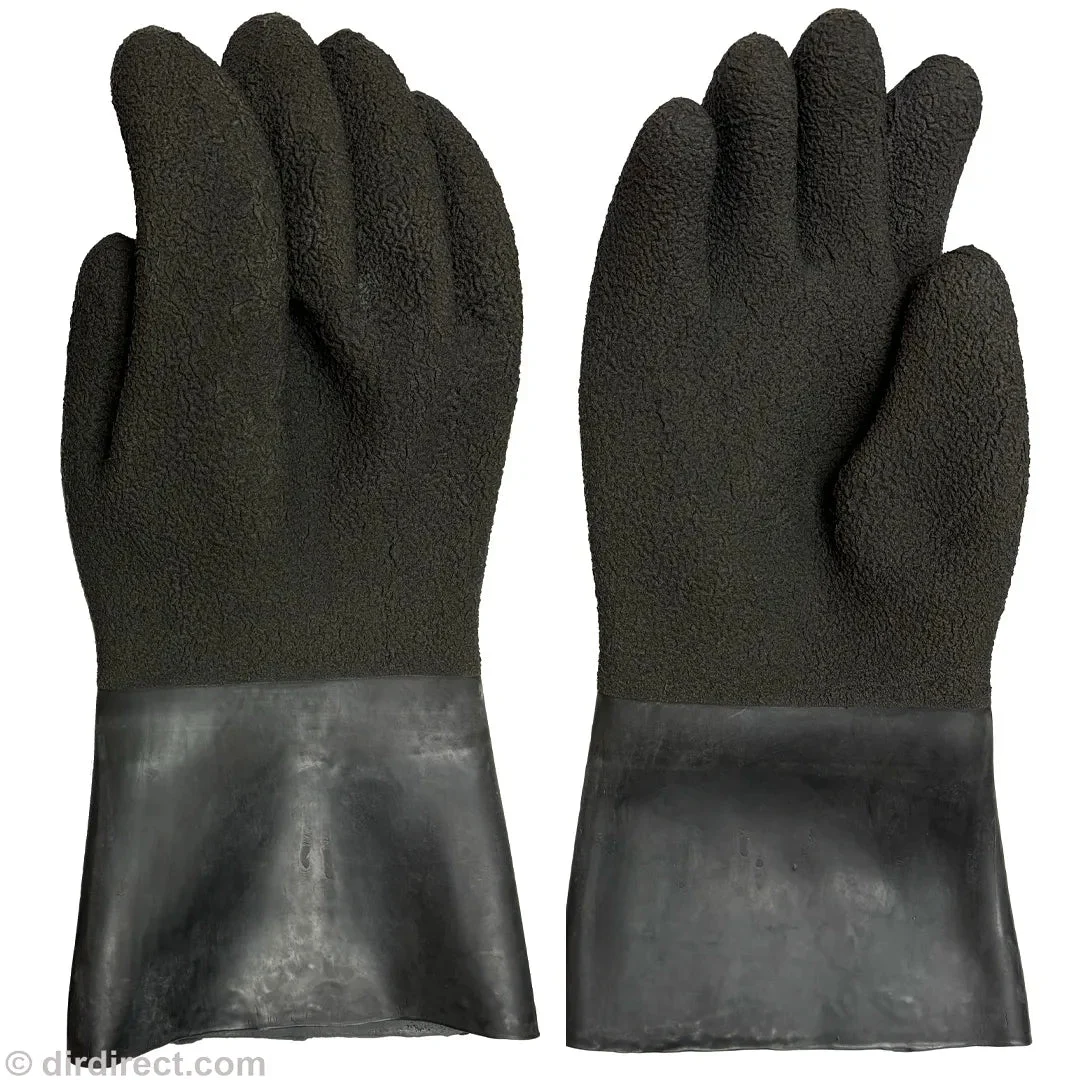 Kubi Textured Heavyweight Dry Gloves - Black
