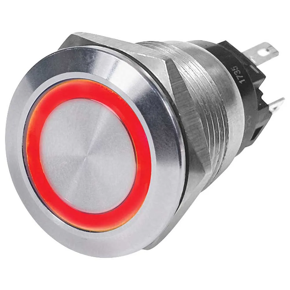 Blue Sea Systems Off-(On) Red LED Switch 12V