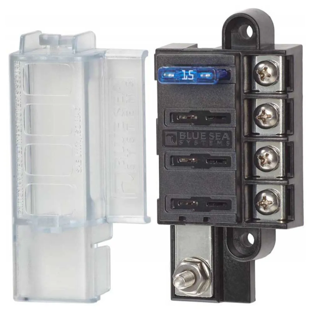 Blue Sea Systems ST Blade Compact 5045 4 Circuits Fuse Block