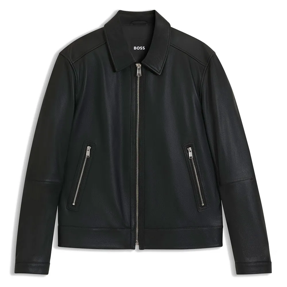 BOSS Mapson4 10273355 leather jacket