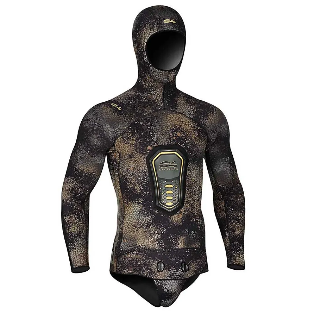 C4 Camoskin 7 mm spearfishing jacket