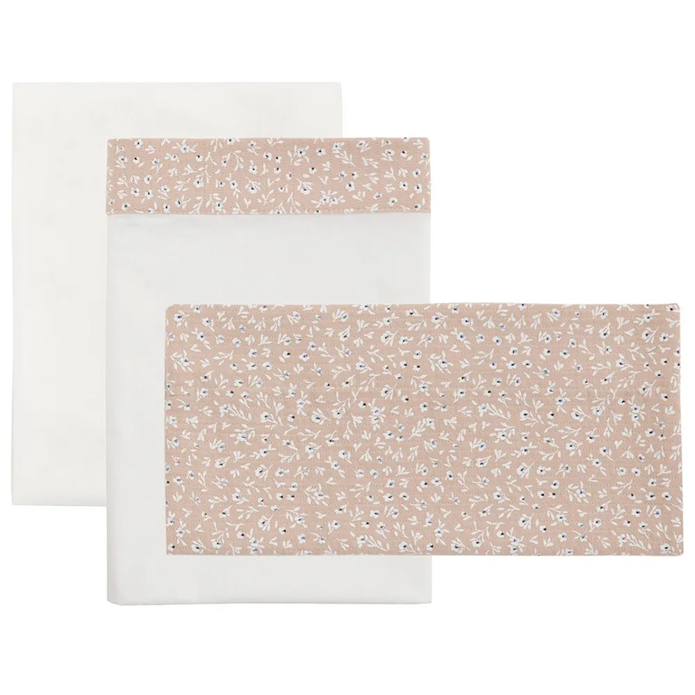 Cambrass Rustic 70x140x1 cm Crib Fitted Sheet 3 units