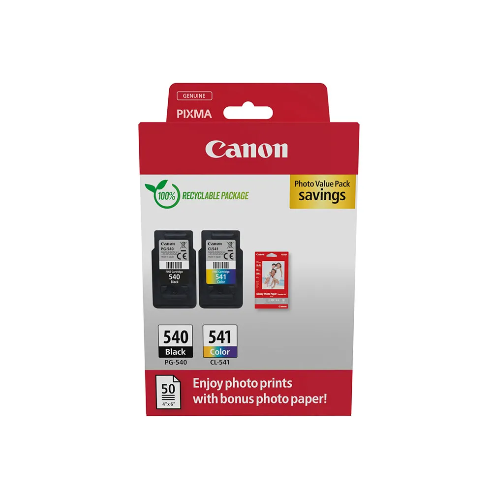 Canon PG-540 + CL-541 ink cartridge