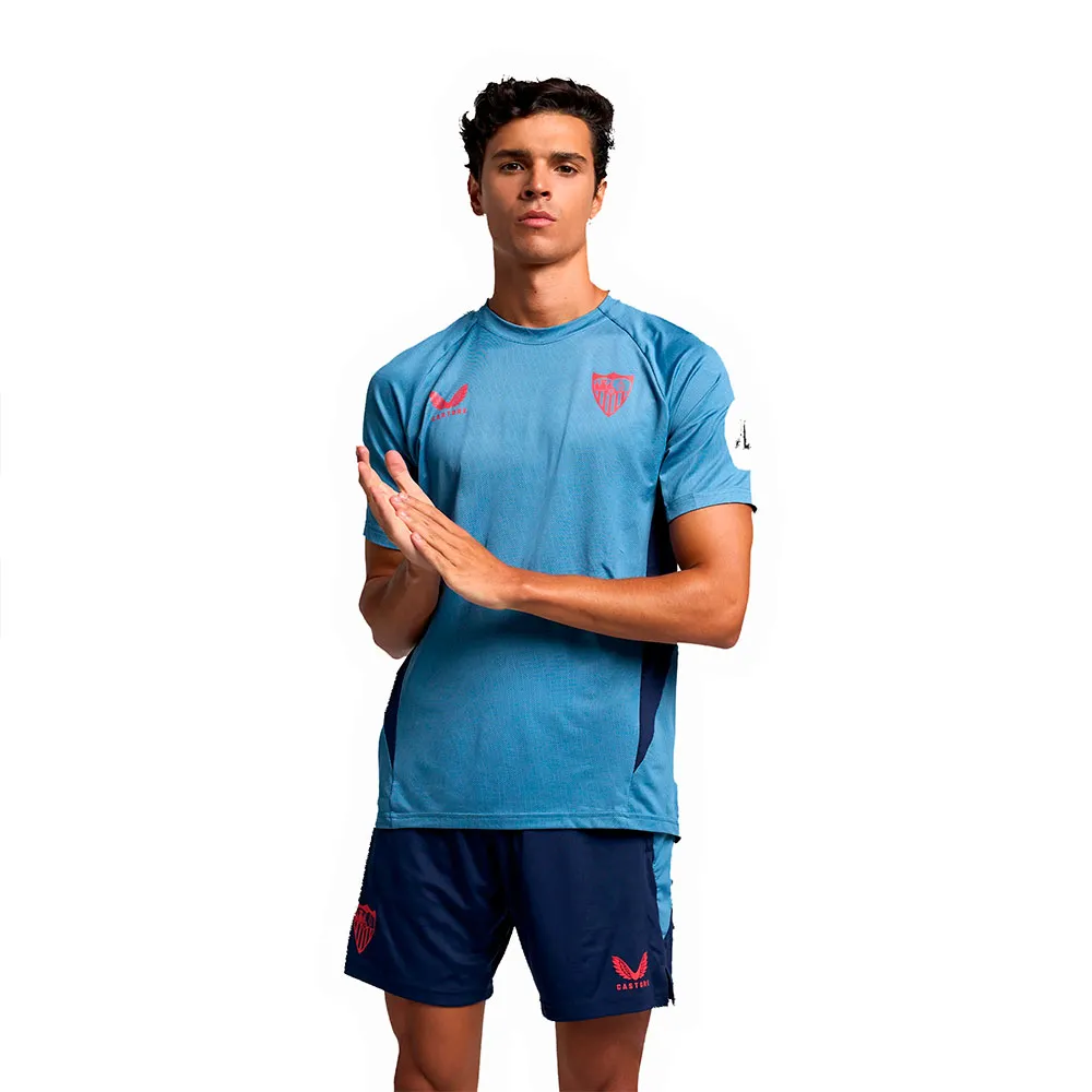 Castore Sevilla FC 24/25 PRO Players training short sleeve T-shirt