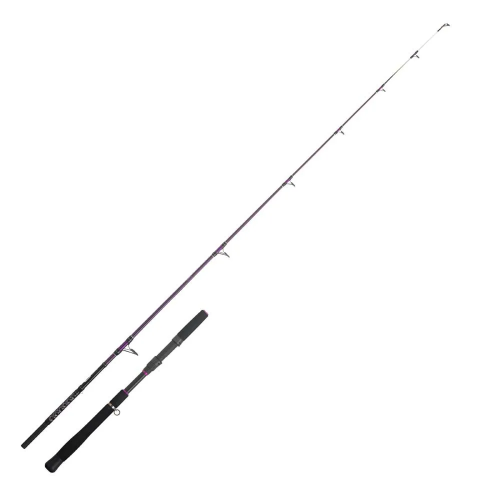 Cinnetic Sky Line Purple Crazy Kayak bottom shipping rod