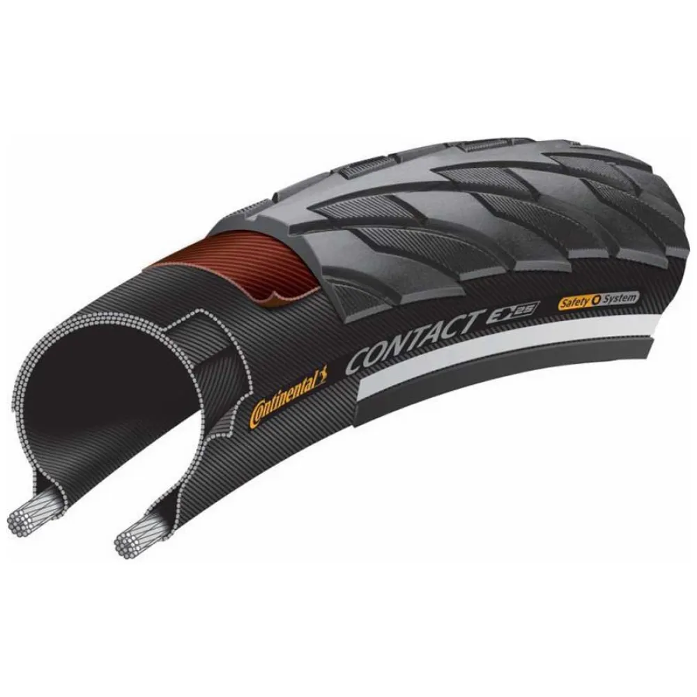 Continental Contact Reflective 26´´ x 1.75 rigid urban tyre