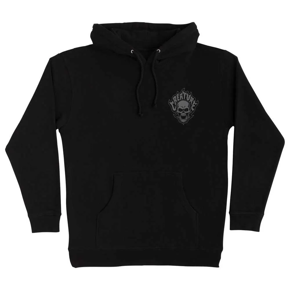 Creature Bonehead flame hoodie
