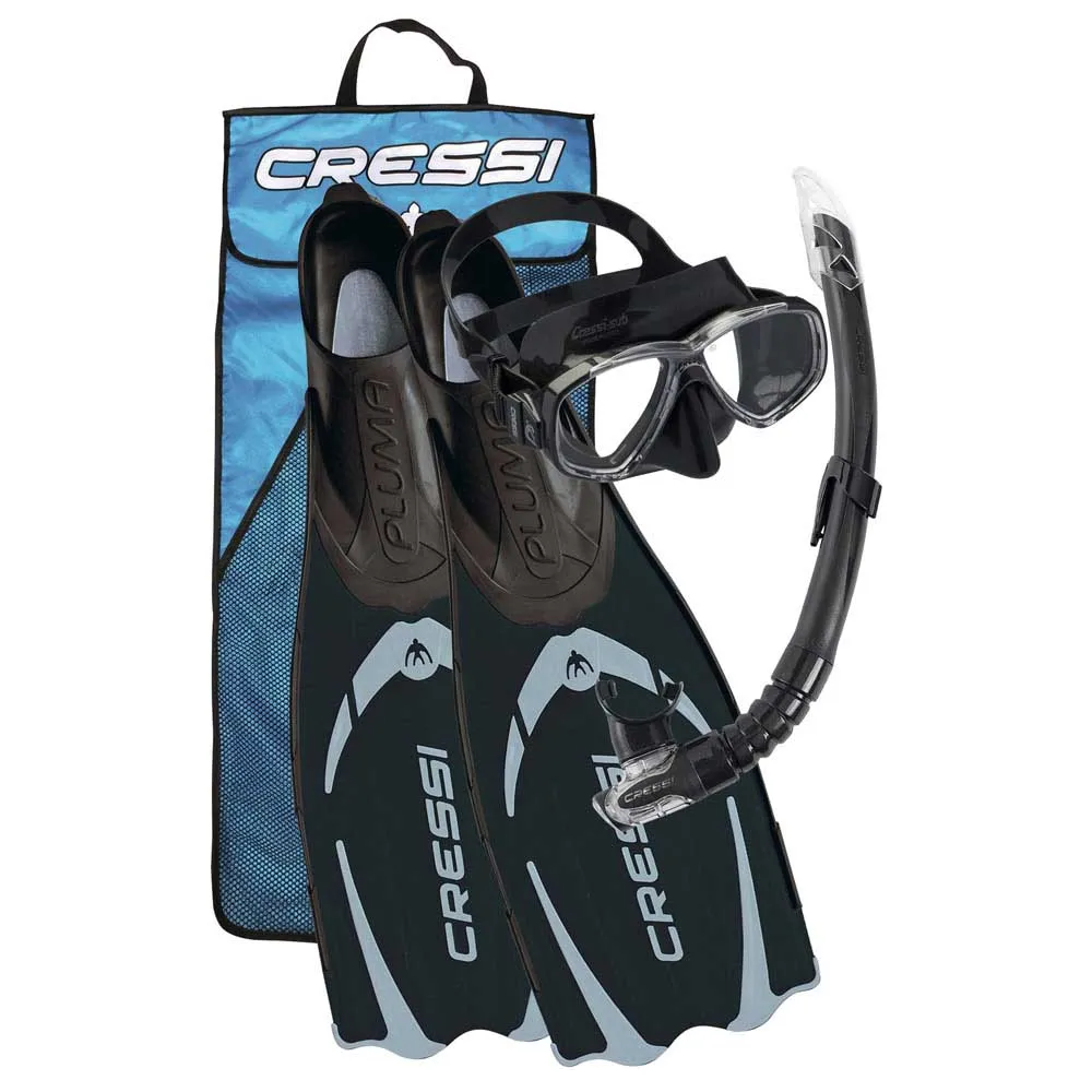 Cressi Kit Pluma Perla Pluma Gamma snorkeling set
