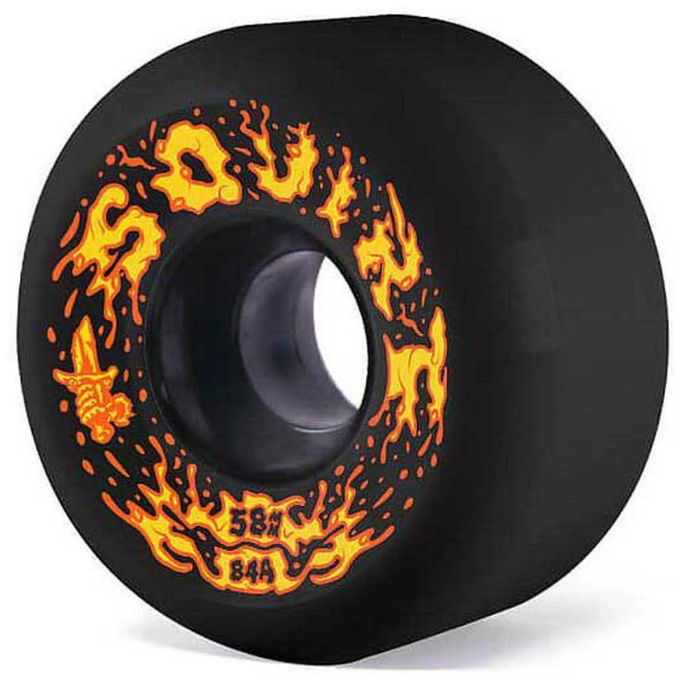 Cruzade Squirt 58 mm 84a Black skates wheels