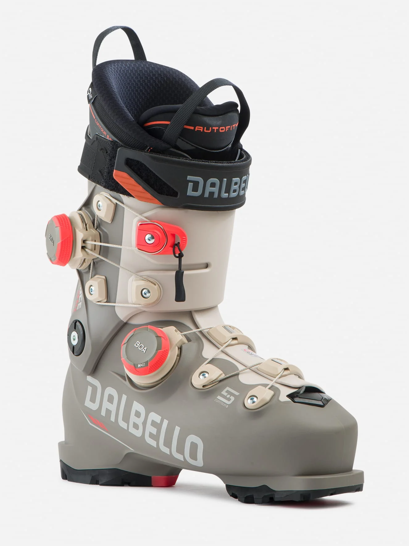 Dalbello Veloce Space 120 Dual Ski Boot Stone Grey-Ecru