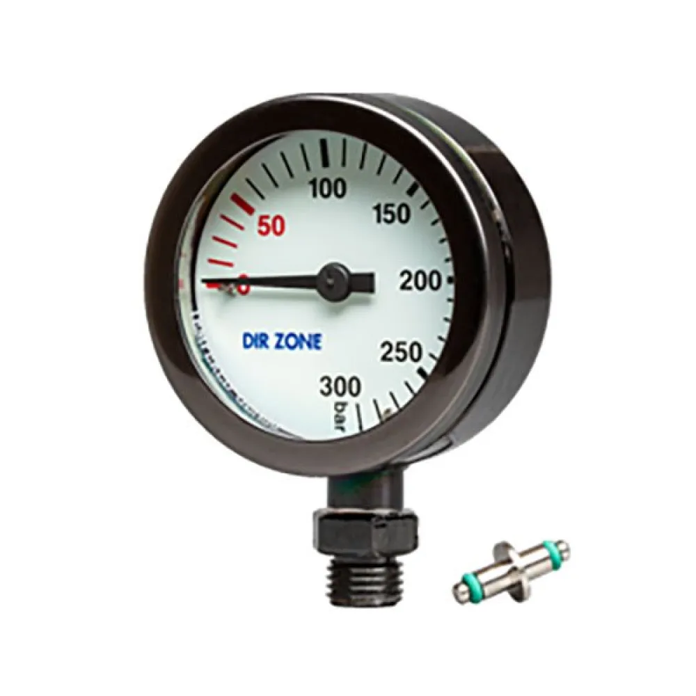 De Profundis DIR Steel/Crystal 52 mm 240 Bar pressure gauge