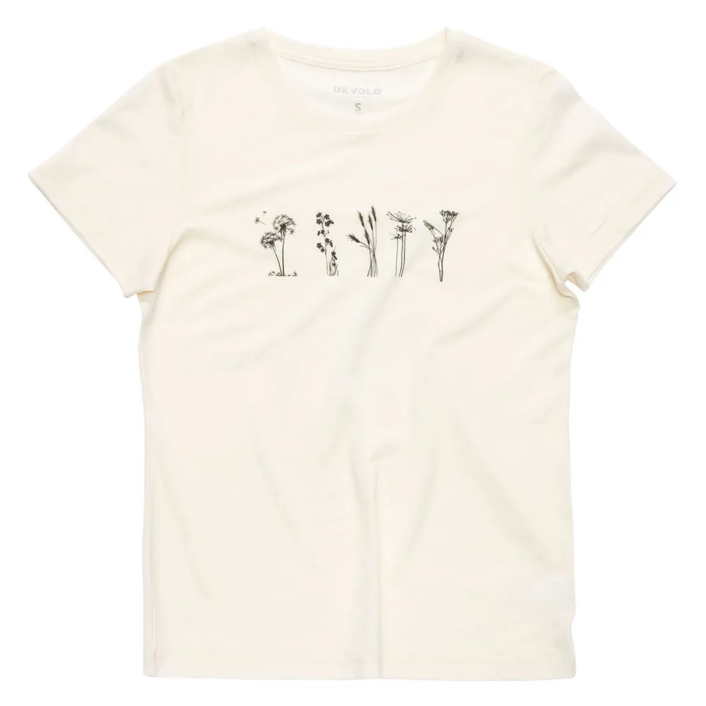 DEVOLD OF NORWAY Flowers short sleeve T-shirt
