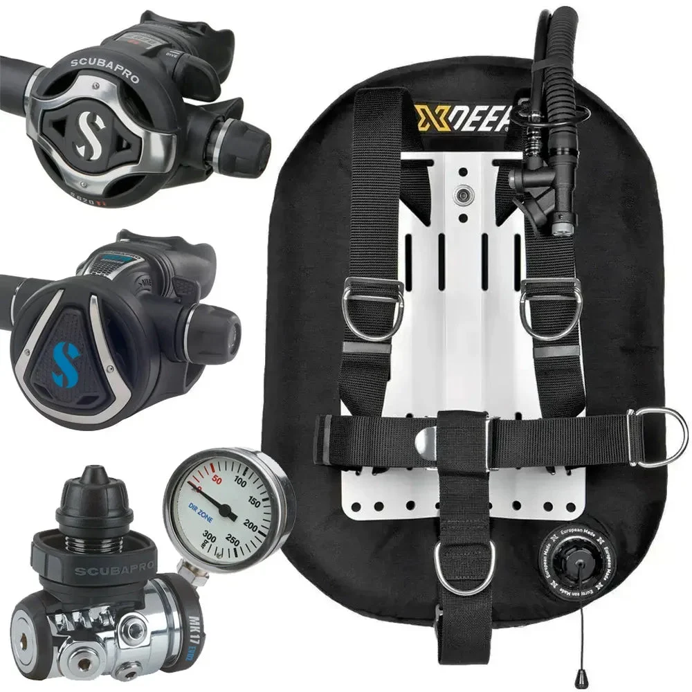 DIR Starter: XDeep Zeos + Scubapro Long Hose Regulator Package
