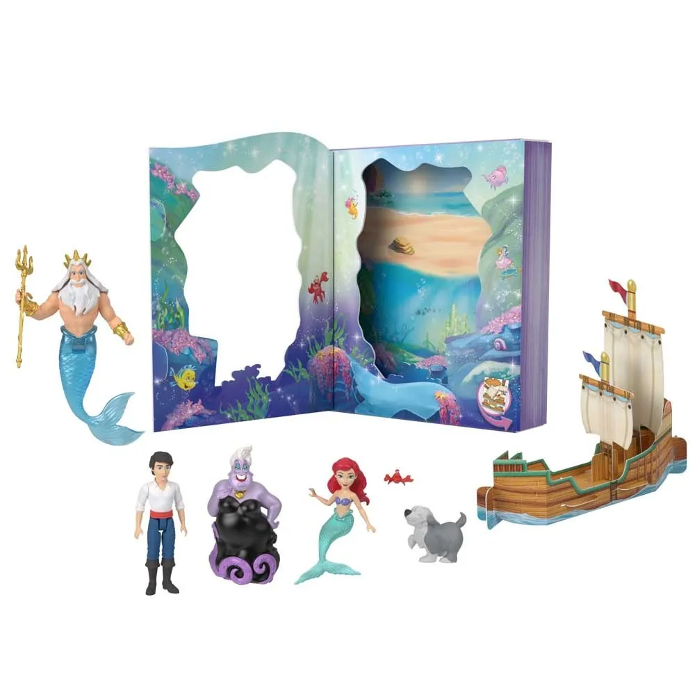 Disney Princess Little Mermaid Stories Mini Doll Pack