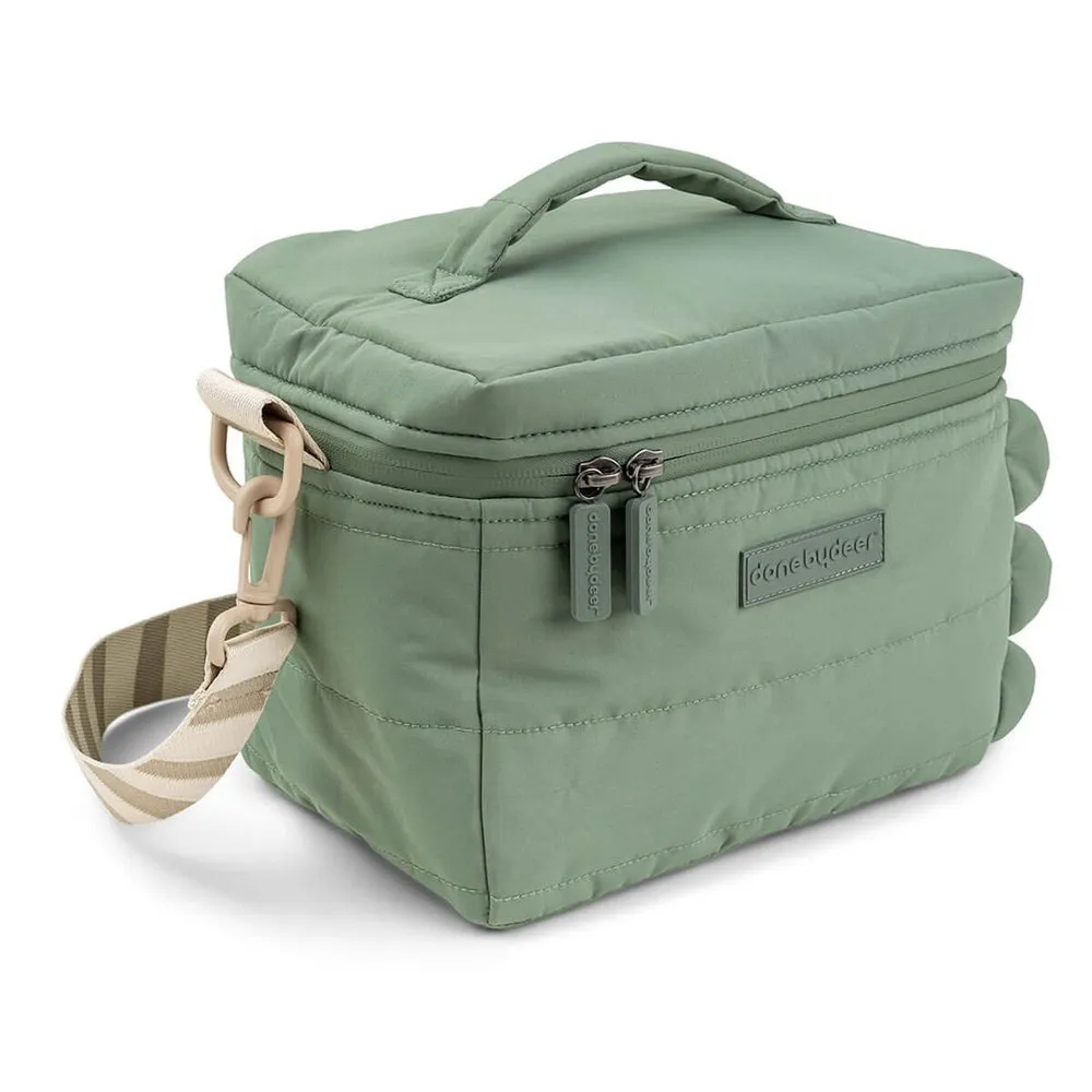 Done By Deer Quilted Croco thermal bag