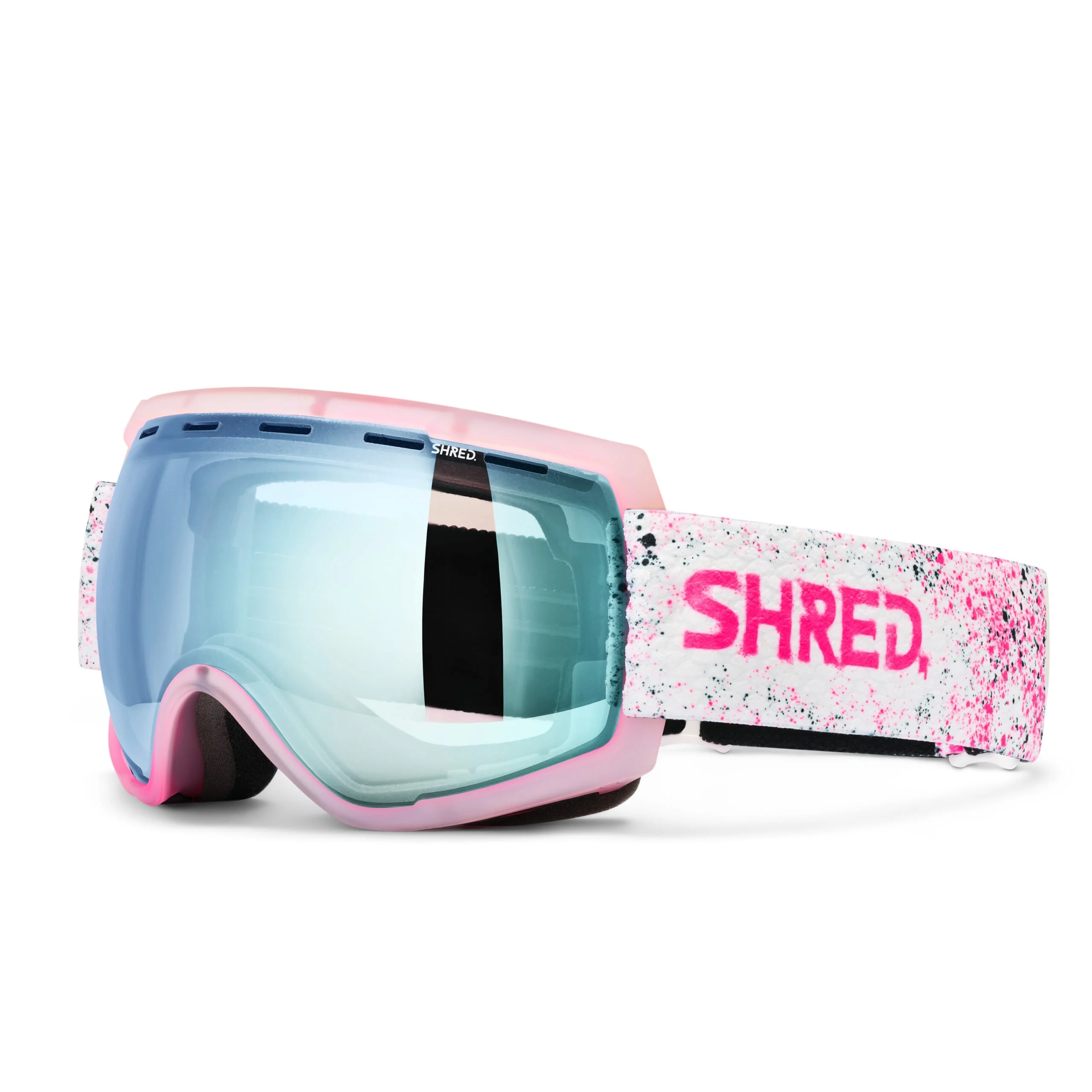 SHRED Rarify Goggle Pink Storm CBL 2.0 Ice Mirror