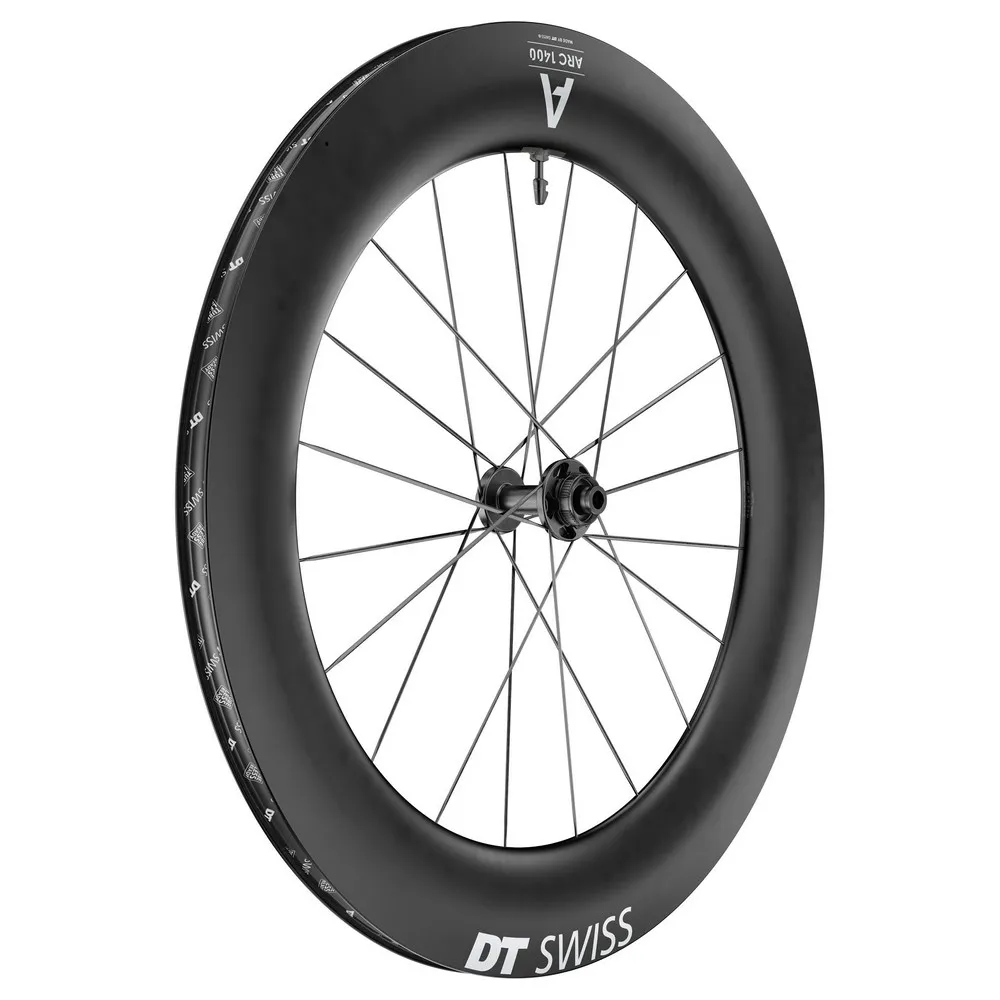 DT Swiss ARC 1400 DICUT 85 CL Disc Tubeless road front wheel