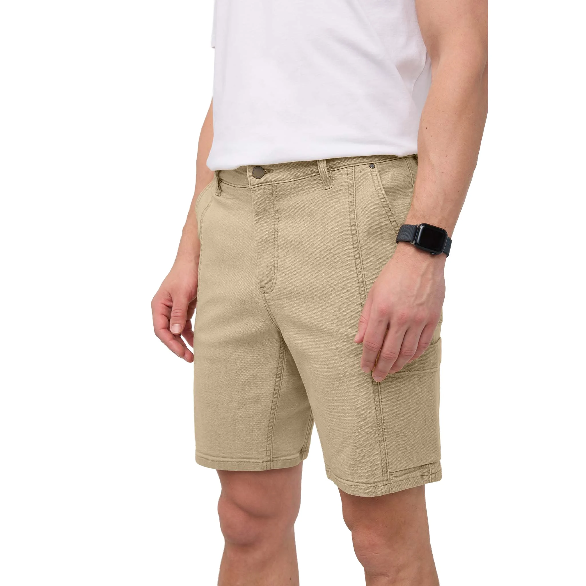Stretch Canvas Cargo Short | Men's