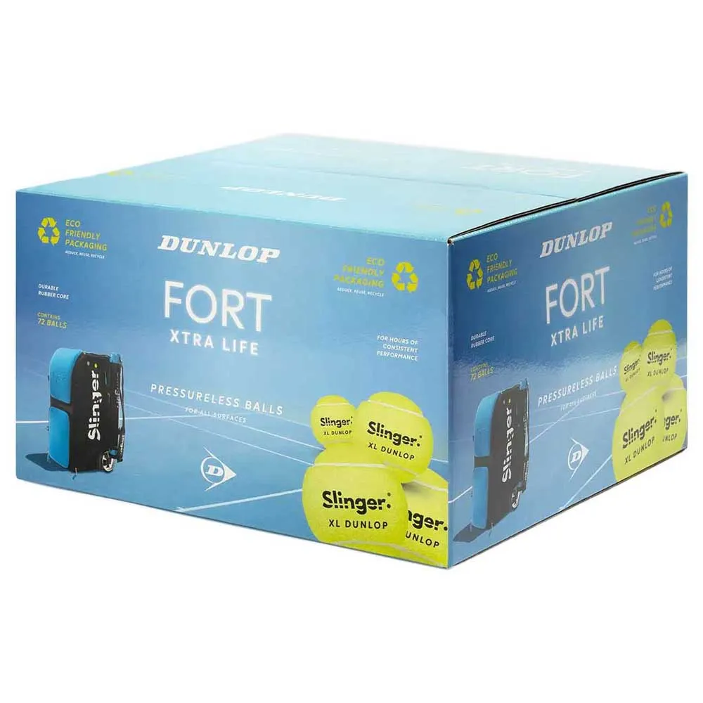Dunlop Fort xtra life tenis balls box