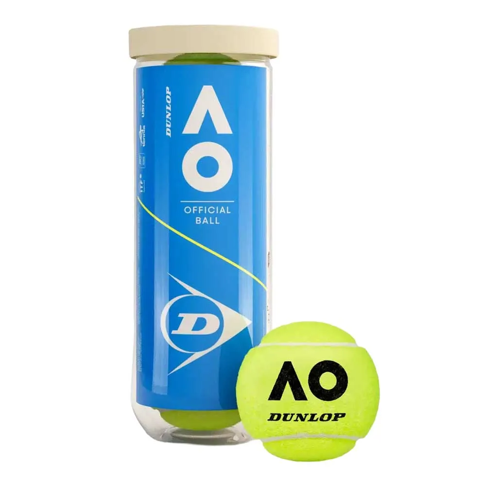 Dunlop Tb australian open 3pet tenis balls box