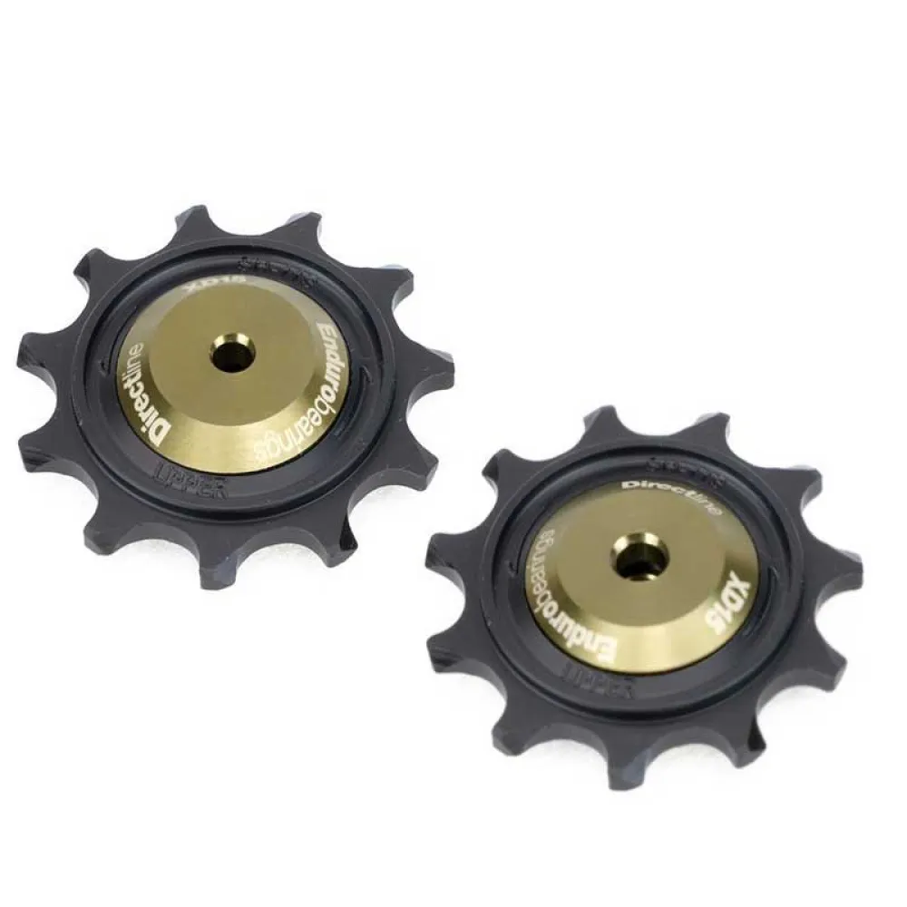 Enduro Bearings BKCJ-0452 Directline 11t XD-15 Ceramic Hybrid 12s Shimano Dura Ace Road jockey wheel set