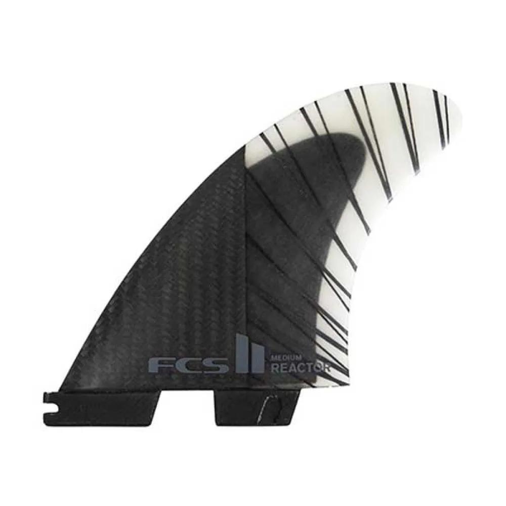 Fcs Ii reactor pc carbon large tri retail surf fin