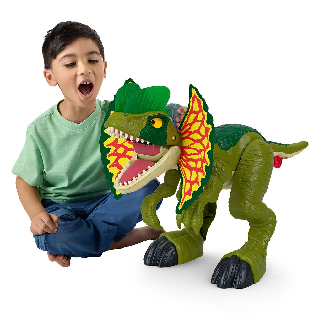 Fisher Price Jurassic World Diloposaurus Figure