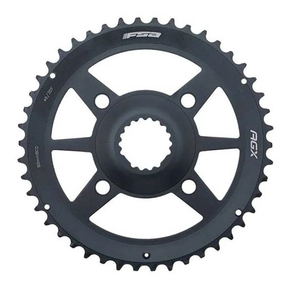 FSA AGX+ Gossamer Pro Direct Mount 2x11s WA740A B5 chainring