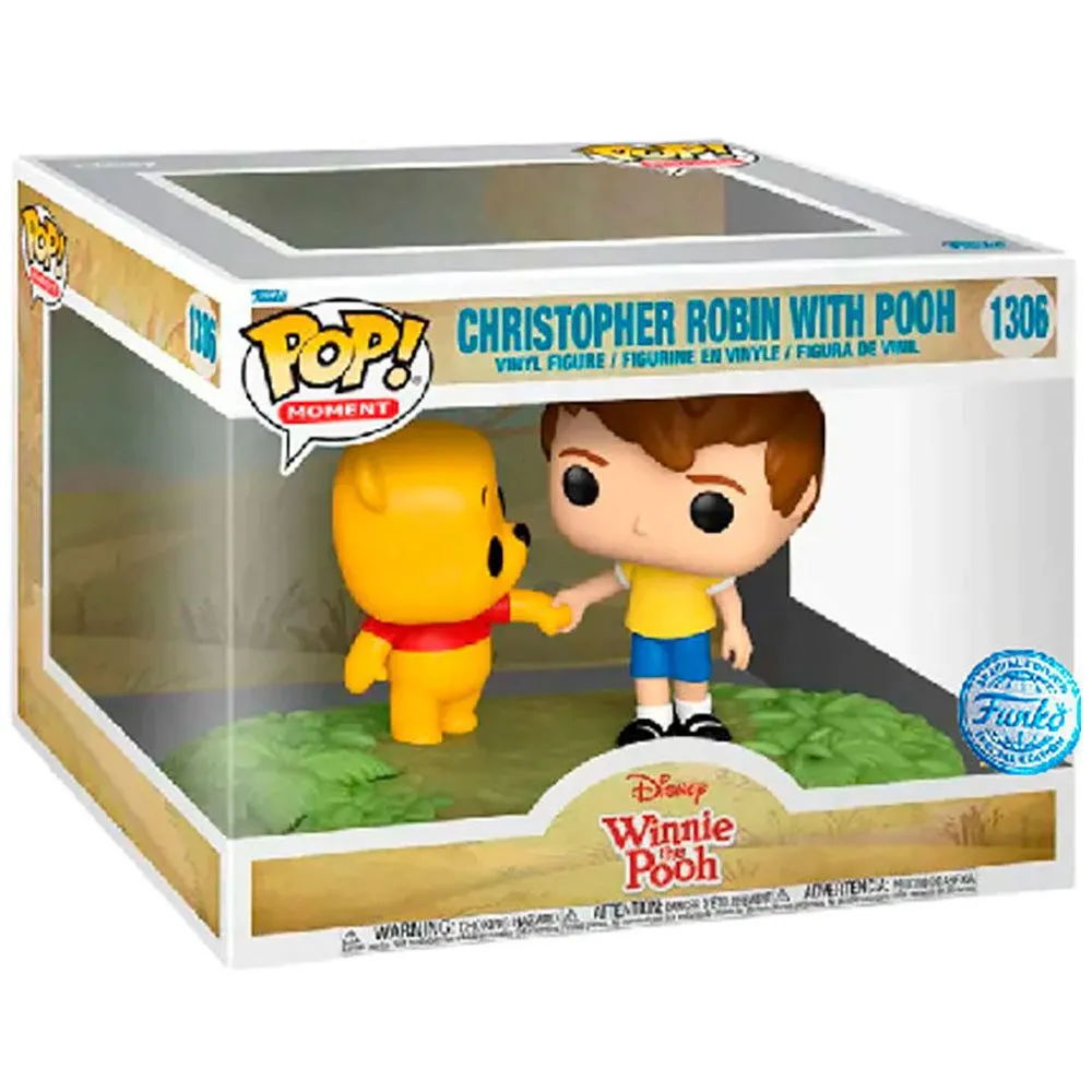 Funko Winnie the Pooh Disney Robin Moments Christopher With Pooh Exclusive Figure