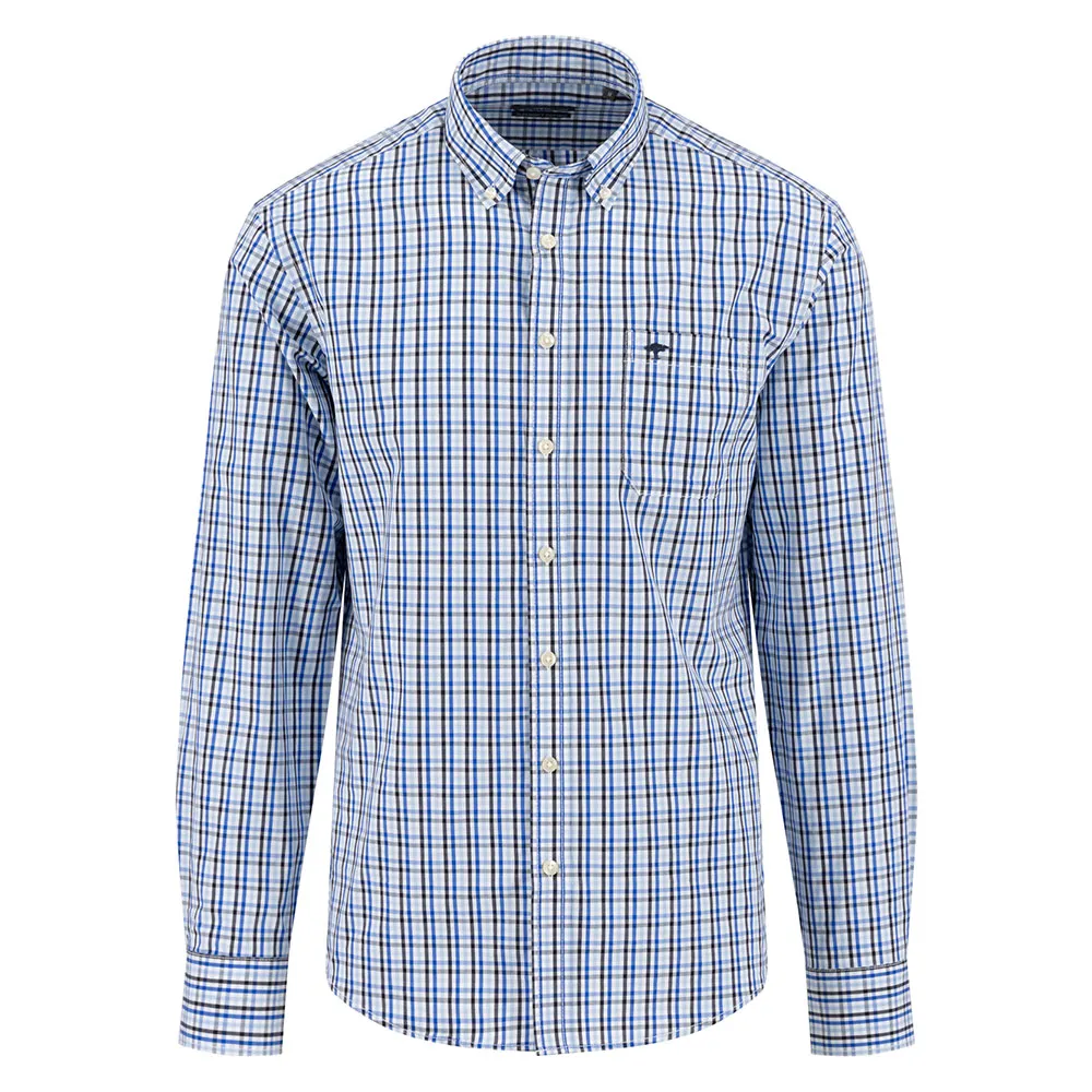 Fynch Hatton Multicolor Check long sleeve shirt