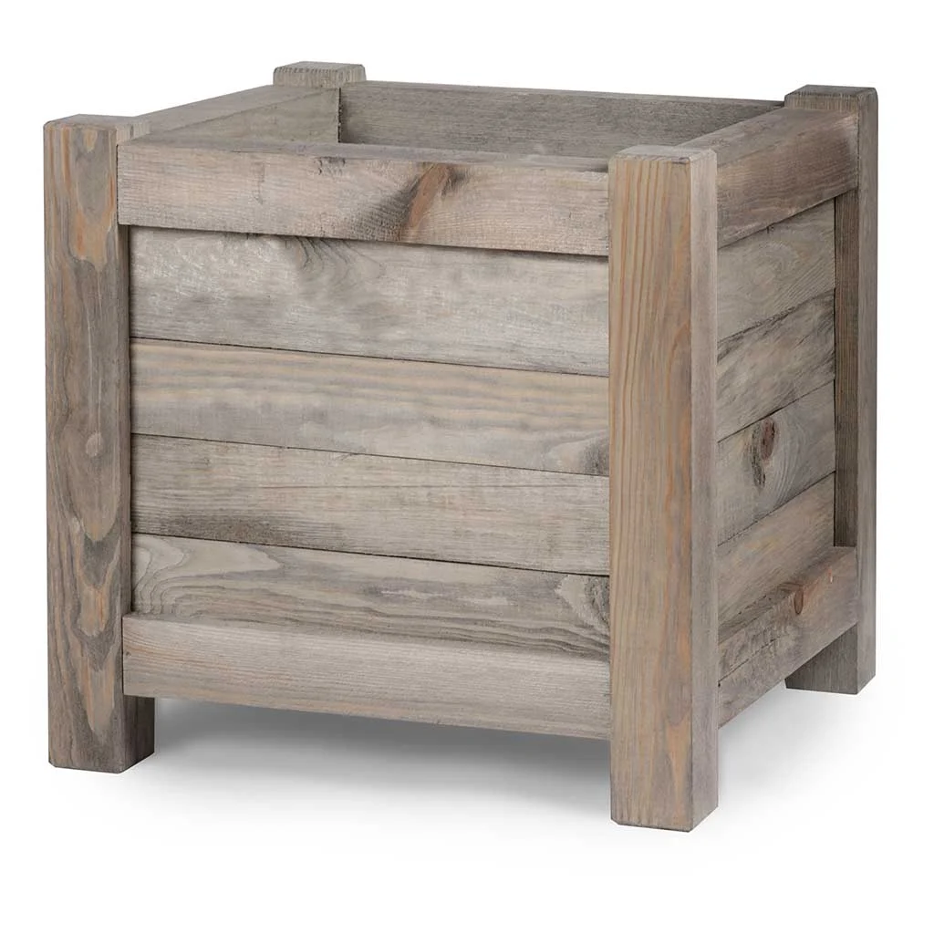 Square Wooden Planter