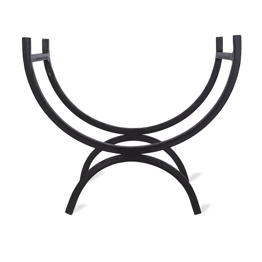 Wrought Iron Log Holder | Small