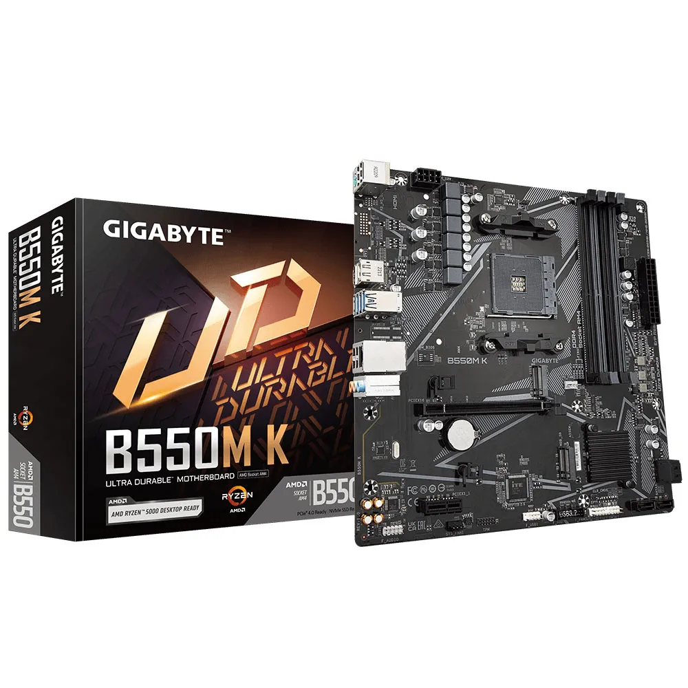 Gigabyte B550M K motherboard