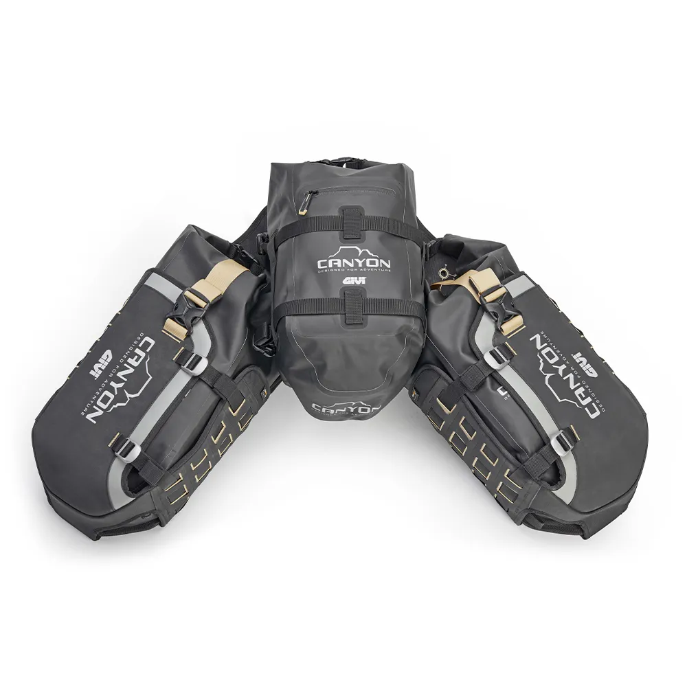 Givi Canyon 2+1 16+16+12L side saddlebag set