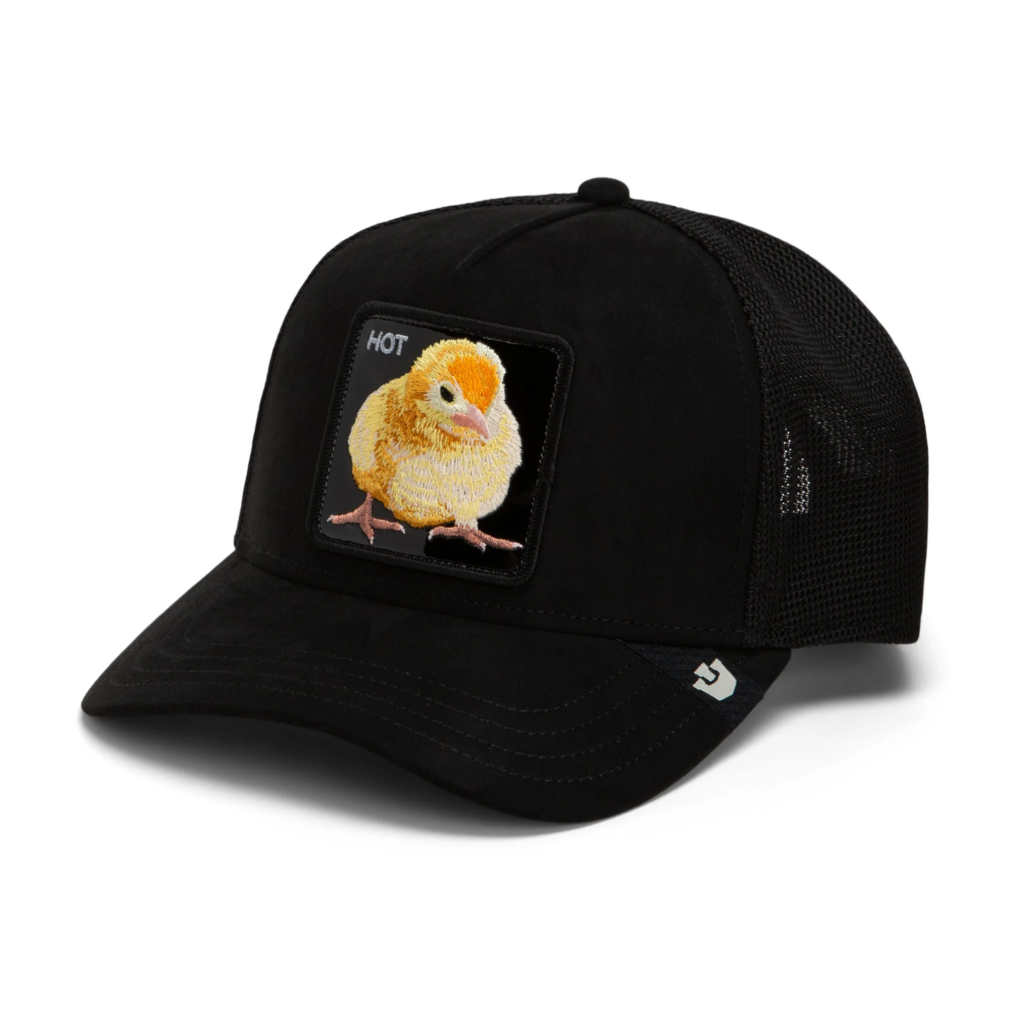 Black Out Chick Trucker Hat