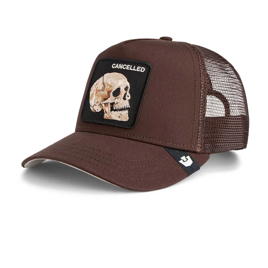 The Cancelled Skull Trucker Hat