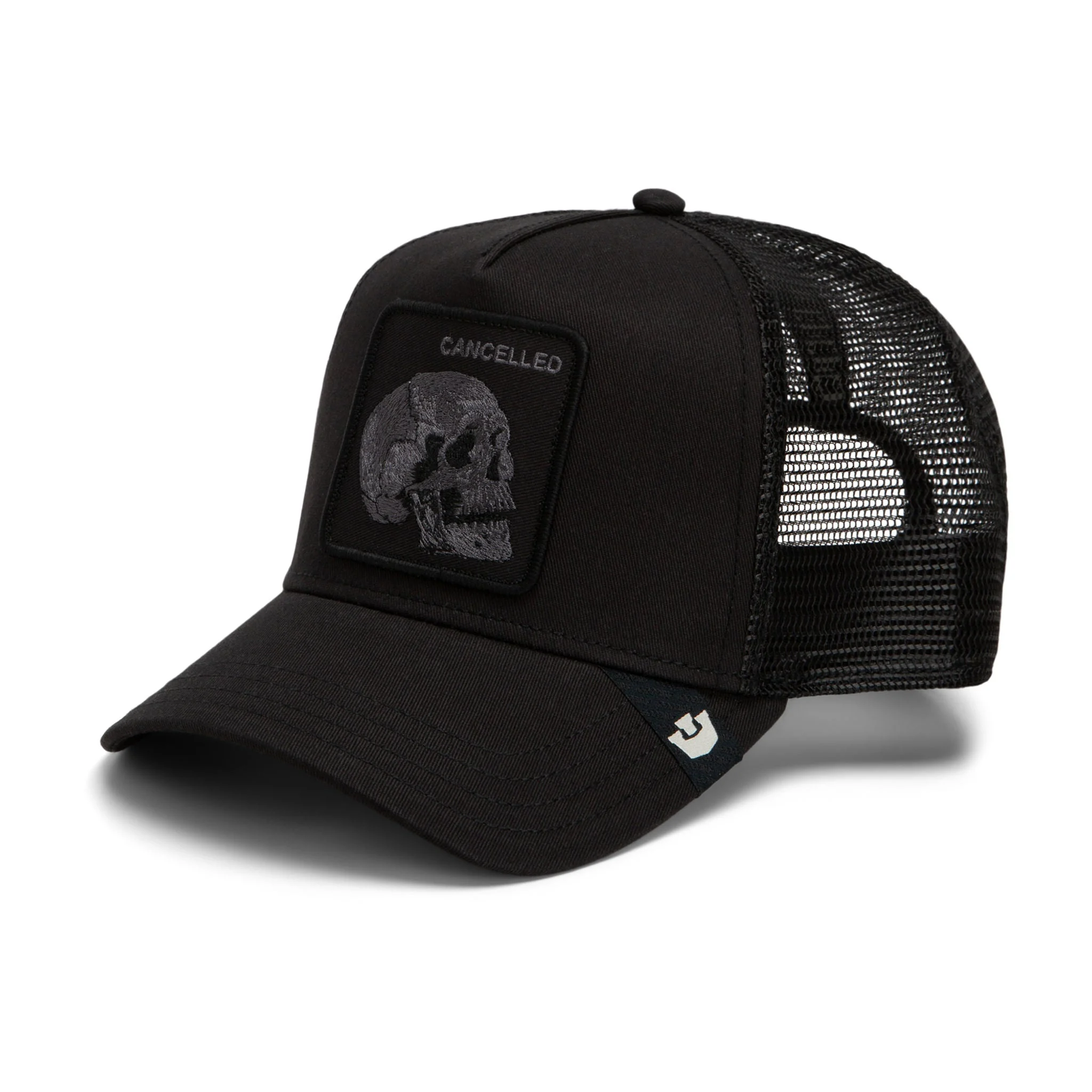 Tonal Skull Trucker Hat