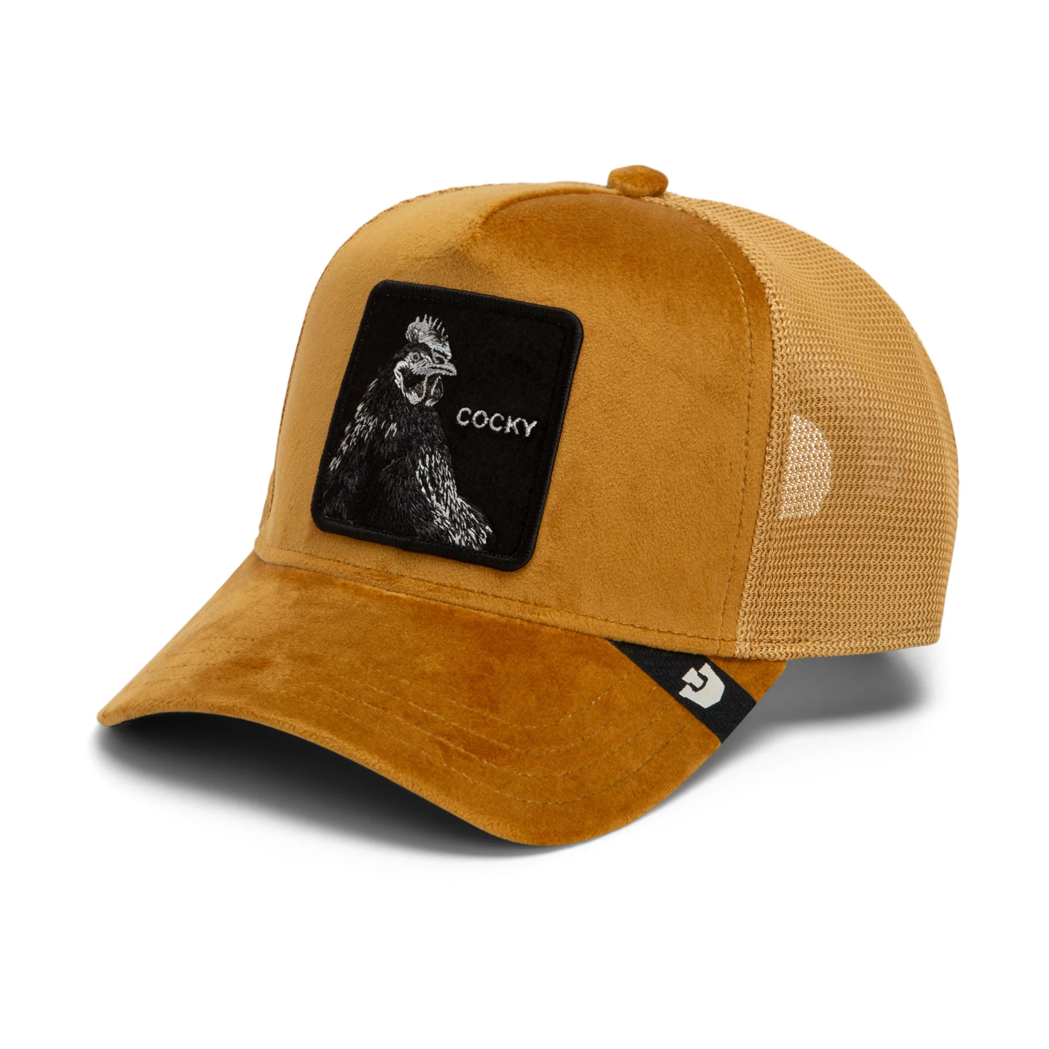Velour Cocky Trucker Hat