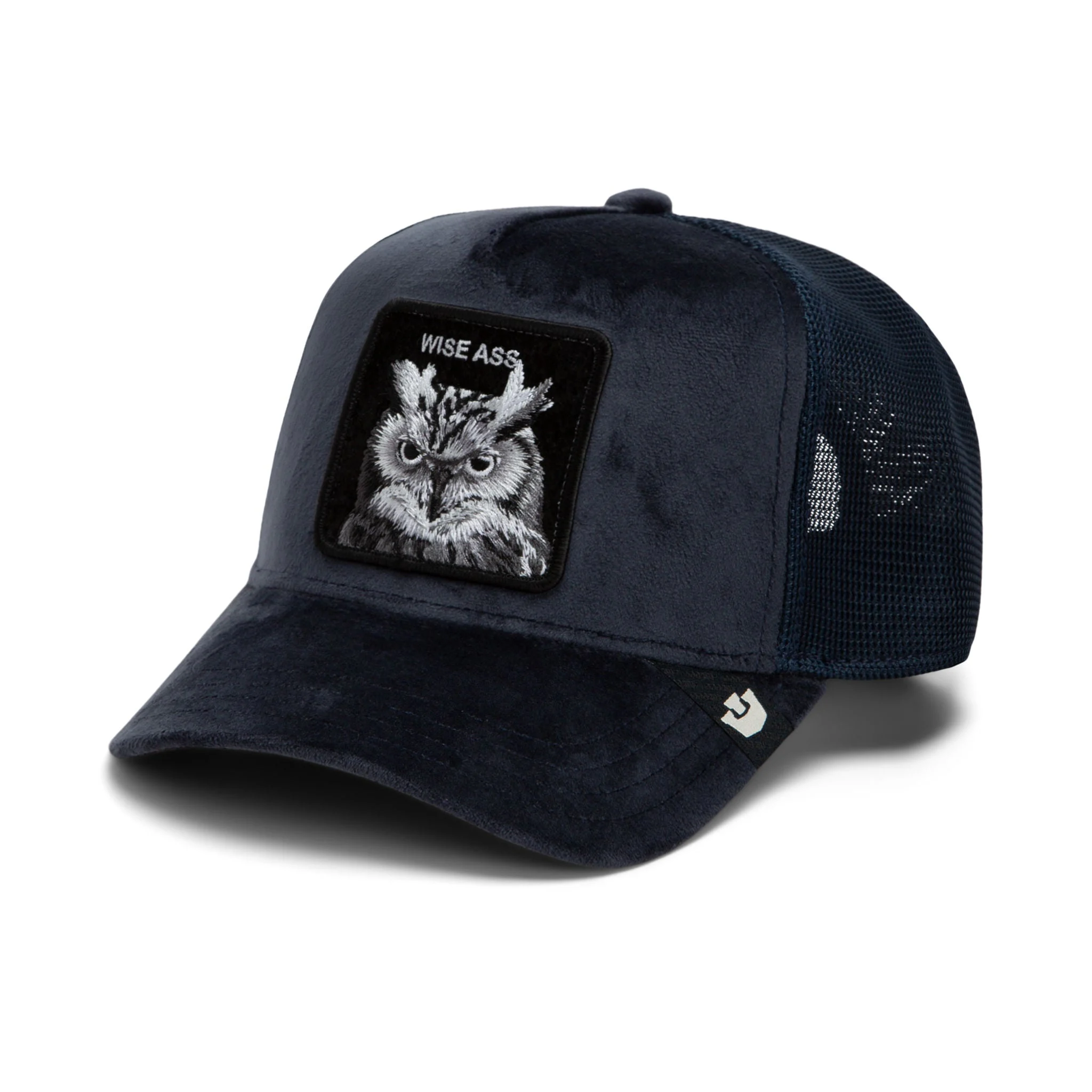 Velour Wise Ass Trucker Hat