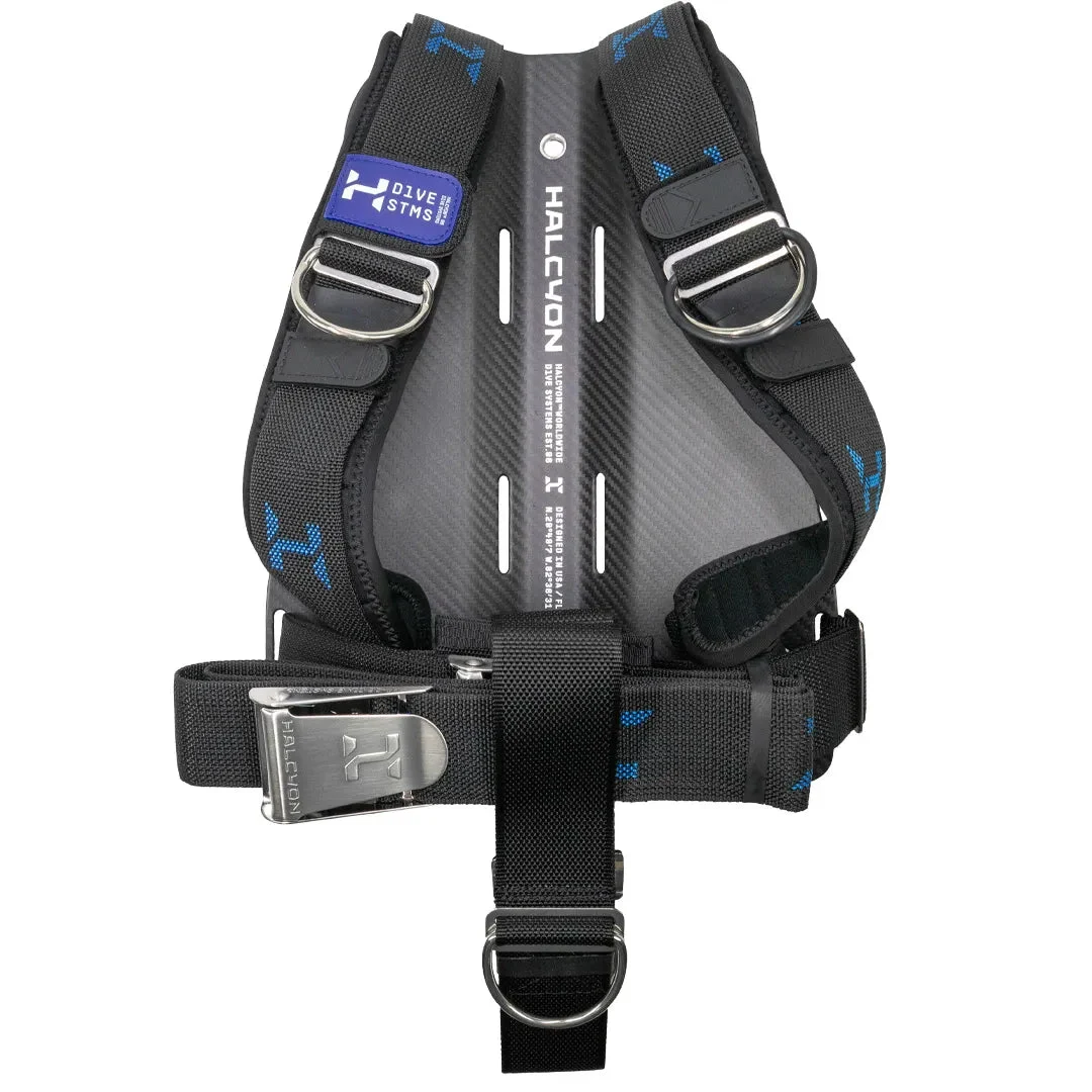 Halcyon Carbon Fiber Backplate with Cinch Harness