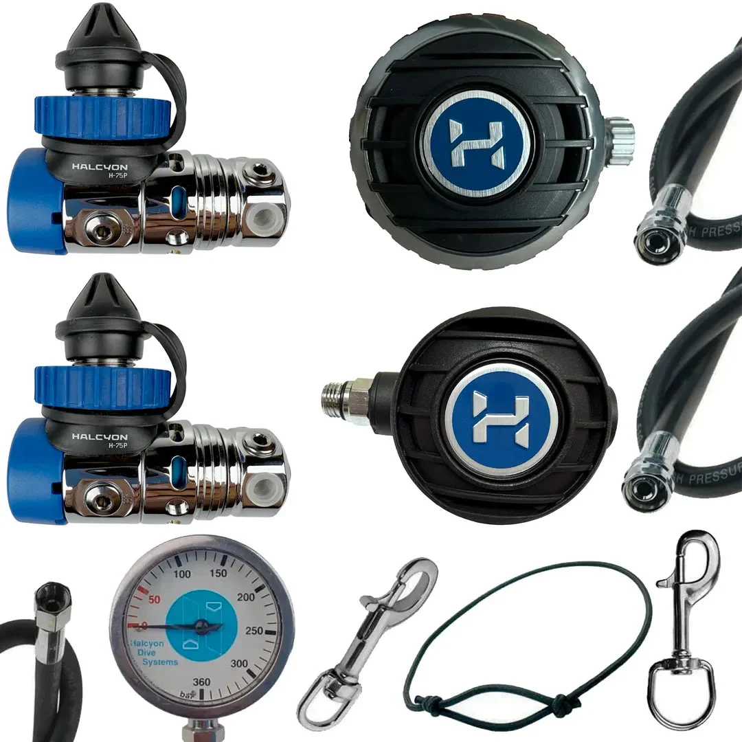 Halcyon DIR Twinset Regulator Package