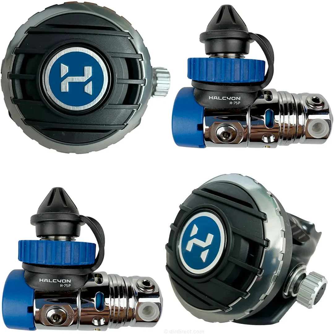 Halcyon Halo H-75P Sidemount Regulator Set