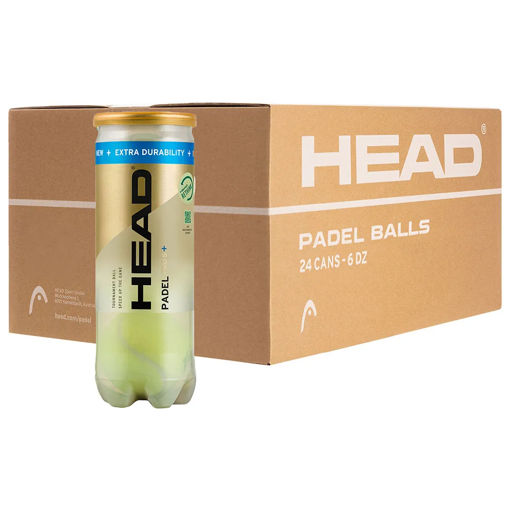 Head Padel Pro S+ padel balls box