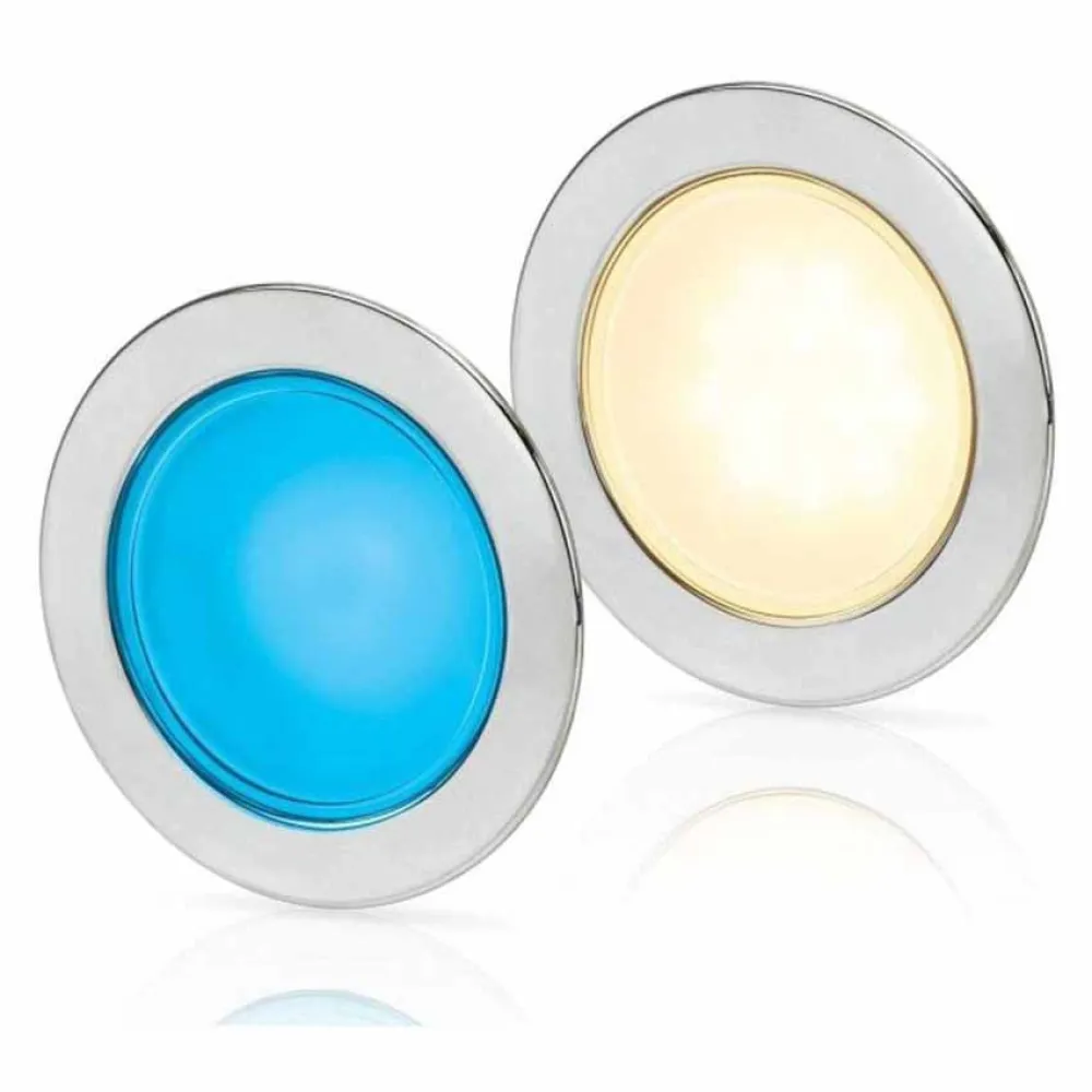 Hella Marine Slim 95 White&Blue Ceiling Light