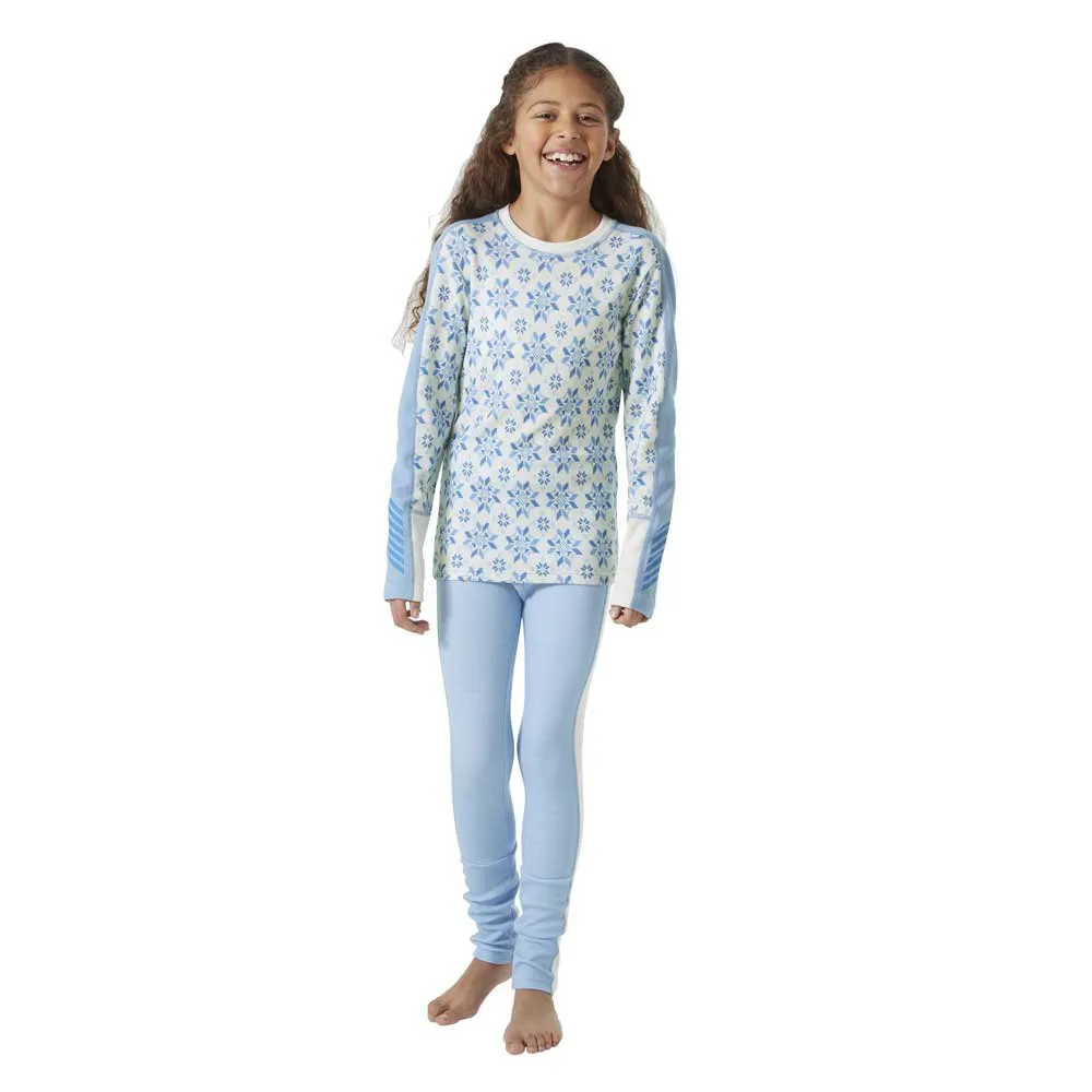 Helly Hansen Graphic Lifa Merino Junior long sleeve Base Layer Set refurbished